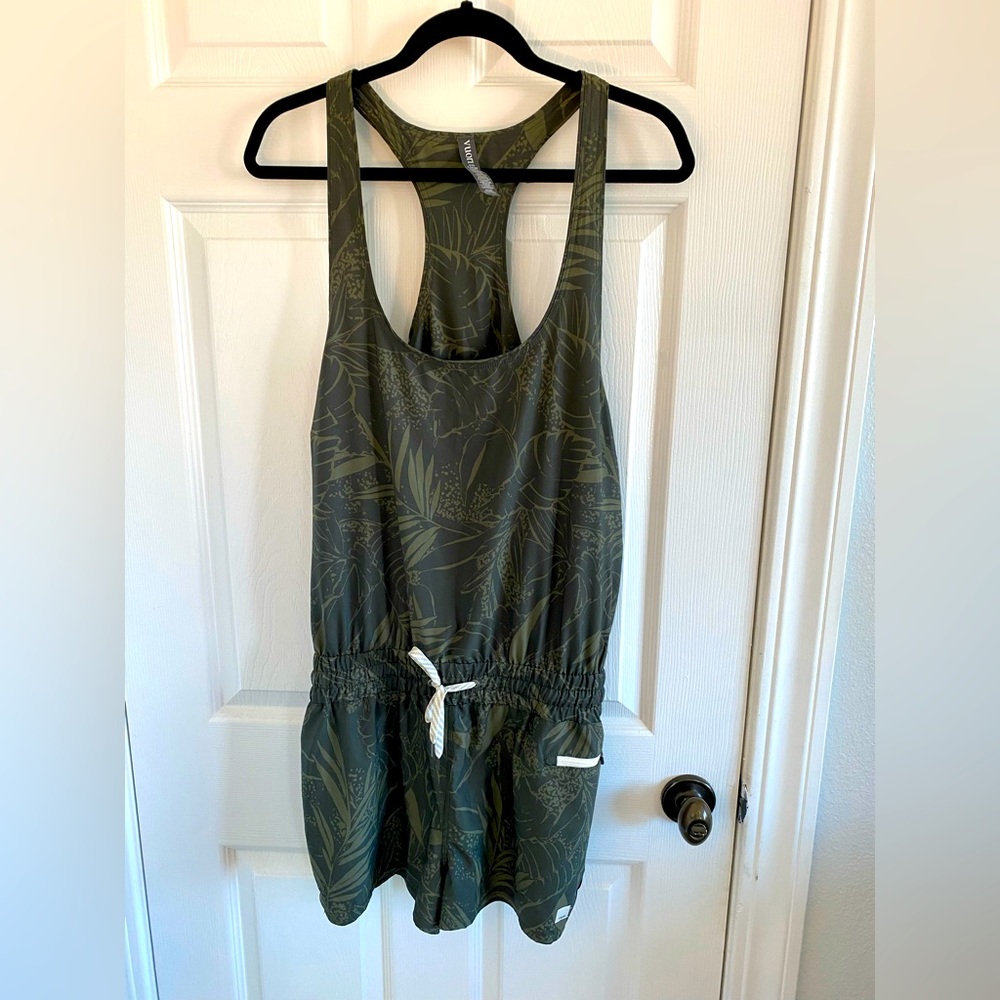 Vuori romper EUC olive green color XL